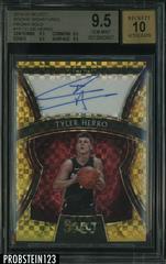 Tyler Herro [Gold Prizm] Basketball Cards 2019 Panini Select Rookie Signatures Prices