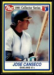 Jose Canseco #4 Baseball Cards 1991 Post Cereal Prices