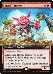 Brash Taunter [Extended Art] Magic Core Set 2021 Prices