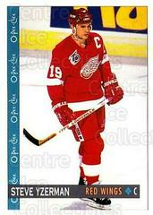 Steve Yzerman #61 Hockey Cards 1992 O-Pee-Chee Prices