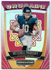 Mitchell Trubisky [Red] #16 Football Cards 2017 Panini Rookies & Stars Crusade Prices