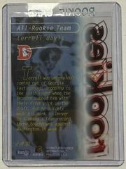 Back Of Card | Terrell Davis [All Rookie Team] Football Cards 1995 Ultra
