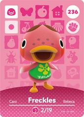 Freckles #236 [Animal Crossing Series 3] Amiibo Cards Prices
