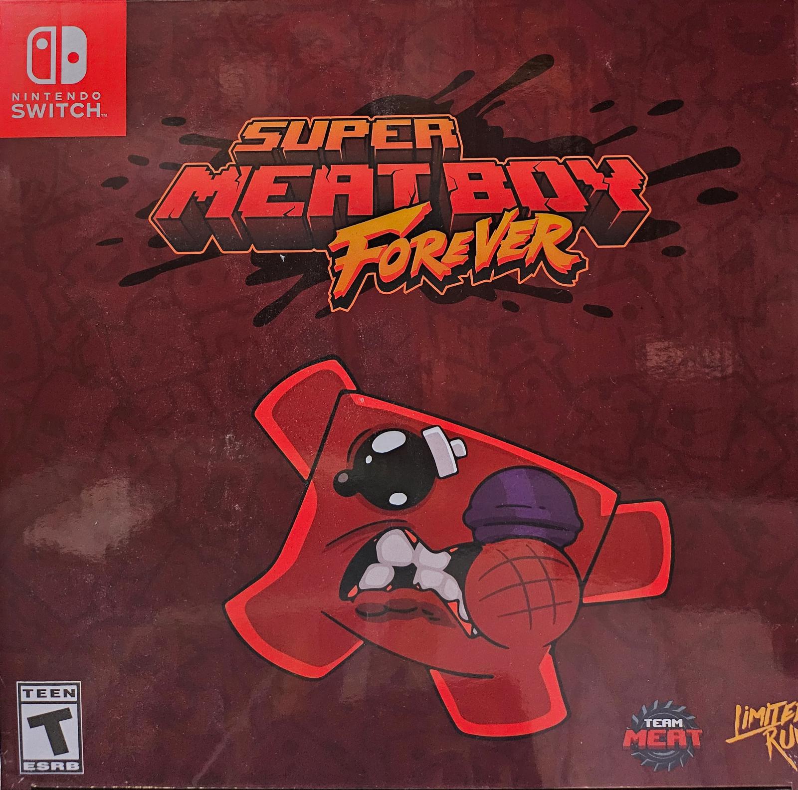 super meat boy - collector's edition limited nintendo switch games run