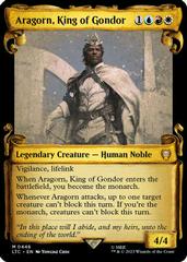 Aragorn, King of Gondor [Foil] Magic Lord of the Rings Commander Prices