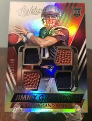 Jimmy Garoppolo [Autograph Jersey, Ball] #223 Football Cards 2014 Panini Absolute Prices