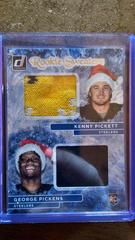 George Pickens, Kenny Pickett Football Cards 2022 Panini Donruss Rookie Holiday Sweater Dual Prices