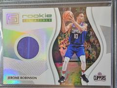 Jerome Robinson #RE-JRB Basketball Cards 2018 Panini Status Rookie Essentials Relics Prices