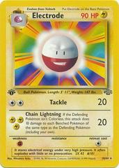 Electrode [1st Edition] #18 Prices | Pokemon Jungle | Pokemon Cards