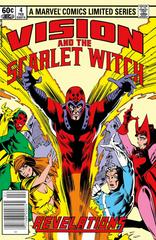 Vision and the Scarlet Witch [Newsstand] #4 (1983) Comic Books Vision and the Scarlet Witch Prices