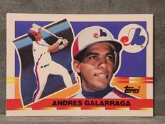 Andres Galarraga #108 Baseball Cards 1990 Topps Big Baseball Prices