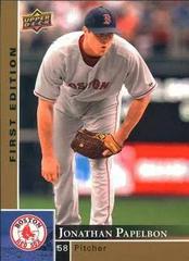 Jonathan Papelbon Baseball Cards 2009 Upper Deck First Edition Prices