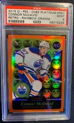 Connor McDavid [Rainbow Orange] Hockey Cards 2015 O-Pee-Chee Platinum Retro Prices