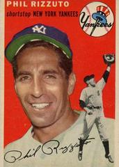 Phil Rizzuto #17 Baseball Cards 1954 Topps Prices