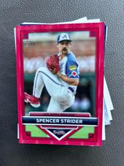 Spencer Steer [Red] #12 Baseball Cards 2023 Topps Flagship Collection Prices