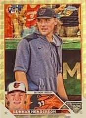 Gunnar Henderson [Superfractor] Baseball Cards 2023 Topps Chrome Prices