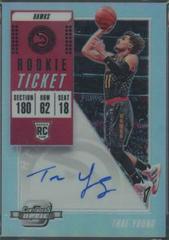 Trae Young [Variation Autograph] #124 #124 Basketball Cards 2018 Panini Contenders Optic Prices