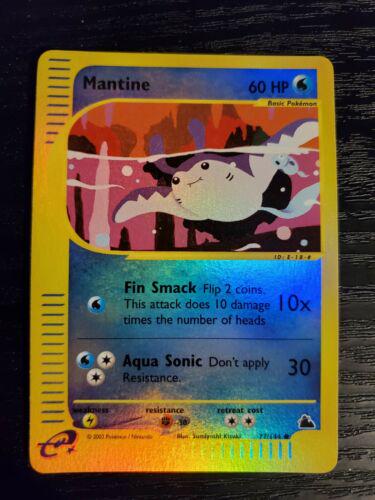 Mantine [Reverse Holo] #77 Pokemon Skyridge