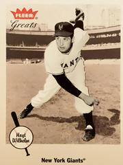Hoyt Wilhelm #57 Baseball Cards 2002 Fleer Greats Prices
