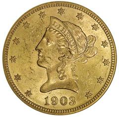 1903 [PROOF] Coins Liberty Head Gold Eagle Prices