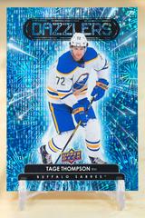 Tage Thompson [Blue] #DZ-20 Hockey Cards 2022 Upper Deck Dazzlers Prices