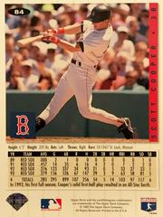 Rear | Scott Cooper [Gold Signature] Baseball Cards 1994 Collector's Choice