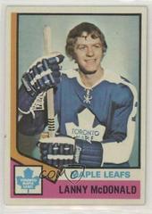 Lanny McDonald Hockey Cards 1974 Topps Prices