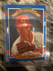 Barry Larkin Baseball Cards 1990 Panini Donruss Diamond Kings Prices