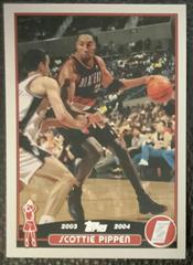 Scottie Pippen Basketball Cards 2003 Topps Prices