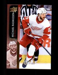 Michael Rasmussen #318 Hockey Cards 2021 Upper Deck Prices