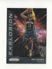 Paul George Basketball Cards 2016 Panini Prizm Explosion Prices