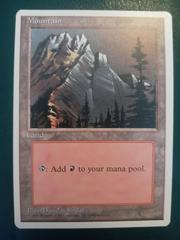 Mountain [A] Magic 4th Edition Prices