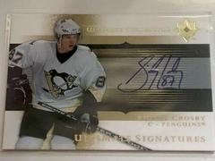 Sidney Crosby Hockey Cards 2005 Ultimate Collection Signatures Prices