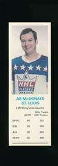 AB McDonald Hockey Cards 1970 Dad's Cookies Prices