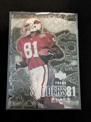 Frank Sanders Football Cards 2000 Upper Deck Black Diamond Prices