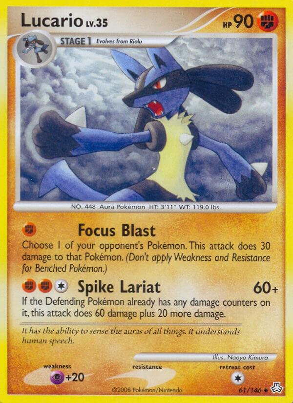 Lucario #61 Pokemon Legends Awakened