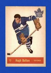 Hugh Bolton Hockey Cards 1957 Parkhurst Prices