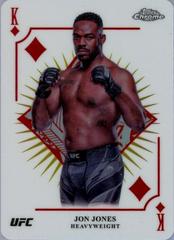 Jon Jones #KAQ-8 Ufc Cards 2024 Topps Chrome UFC Kings and Queens Prices