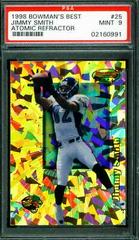 Jimmy Smith [Atomic Refractor] Football Cards 1998 Bowman's Best Prices