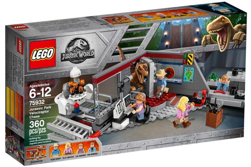 Jurassic Park Velociraptor Chase #75932 LEGO Jurassic World