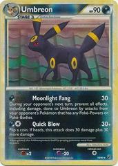 Pokemon Unown Reverse Foil Heart Gold & Soul Silver Undaunte