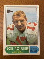 Joe Poirier Football Cards 1968 O Pee Chee CFL Prices