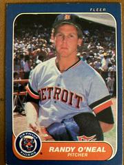 Randy O’Neal Baseball Cards 1986 Fleer Prices