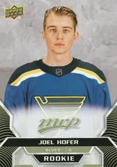 Joel Hofer Hockey Cards 2020 Upper Deck MVP Prices