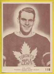 Syl Apps #118 Hockey Cards 1940 O-Pee-Chee V301-2 Prices
