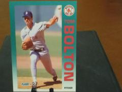 Tom Bolton #33 Baseball Cards 1992 Fleer Prices