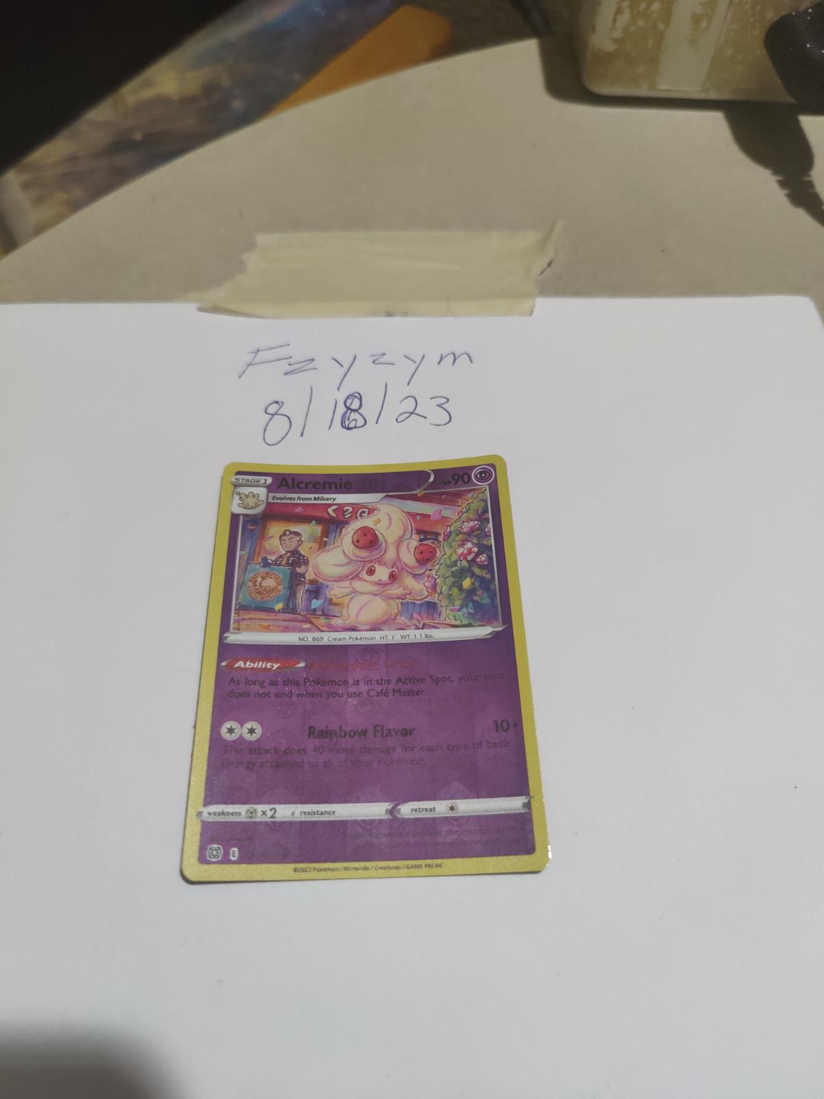 Alcremie [Reverse Holo] Ungraded Pokemon Brilliant Stars
