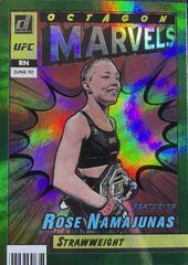 Rose Namajunas [Green] #9 Ufc Cards 2022 Panini Donruss UFC Octagon Marvels Prices