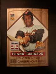 Frank Robinson #5 Baseball Cards 2001 Topps Post 500HR Club Prices