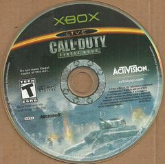 Disc | Call of Duty Finest Hour Xbox